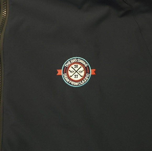 Zero Restriction Power Torque Mens Full Zip Golf Jacket Size L Blue - Picture 2 of 9